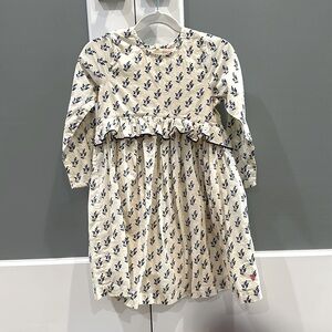 Pink chicken size 6y cotton Caroline dress